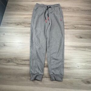 Spyder Active Mens Gray Jogger Sweatpants Small Embroidered Logo Activewear